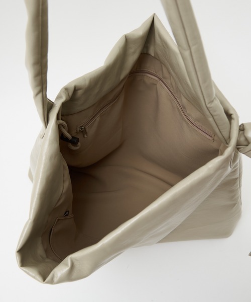 collex(コレックス)の「ドロストビッグショルダー(トートバッグ・レディース・ブラック/ベージュ・フリー)」の18枚目の写真