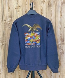 EAGLE AND MAP CREW SWEAT