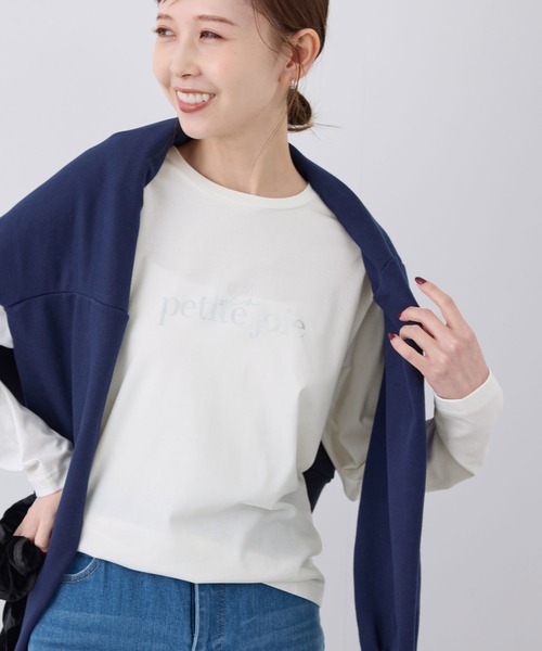 ROPE' PICNIC（ロペピクニック）の「RENUアソートロングTシャツ（Tシャツ/カットソー・レディース・ホワイト系その他/ブラック/ホワイト・38）」の21枚目の写真