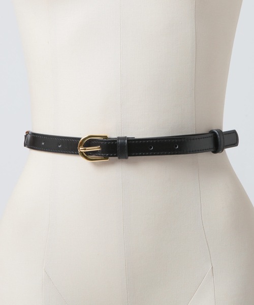 Julia Boutique（ジュリアブティック）の「チェーンデザイン 細ベルト（ベルト・レディース・ブラック・ONE）」の8枚目の写真