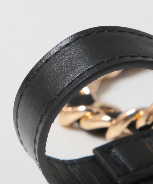 Julia Boutique（ジュリアブティック）の「チェーンデザイン 細ベルト（ベルト・レディース・ブラック・ONE）」の11枚目の写真