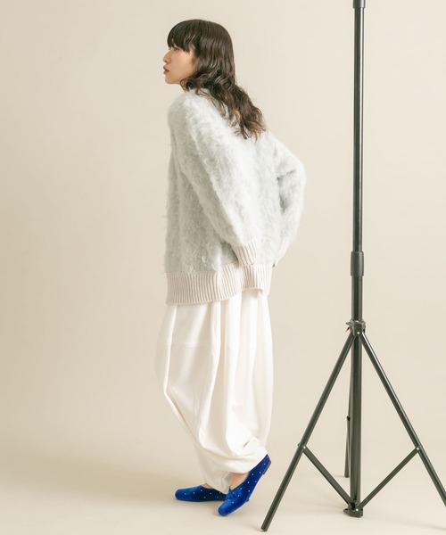 セール】『WEB/一部店舗限定』シャギーZIPカーディガン（カーディガン