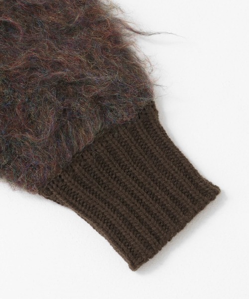 セール】『WEB/一部店舗限定』シャギーZIPカーディガン