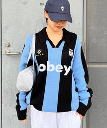 OBEY / オベイ SOCCER JERSEY SWEATER
