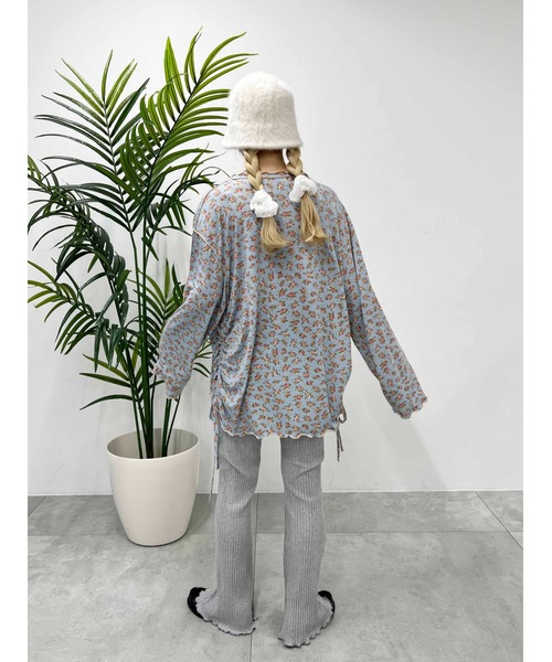 WC(ダブル シー)の「太リブフレアパンツ(その他パンツ・レディース・ブラック/グレー・FREE)」の11枚目の写真