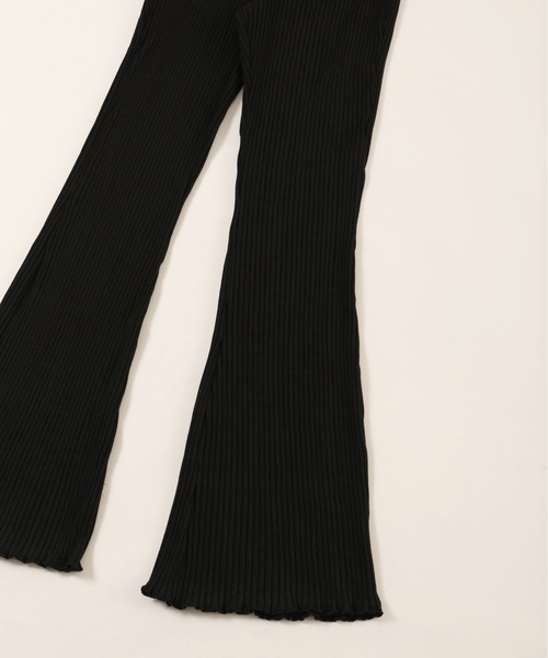 WC(ダブル シー)の「太リブフレアパンツ(その他パンツ・レディース・ブラック/グレー・FREE)」の16枚目の写真