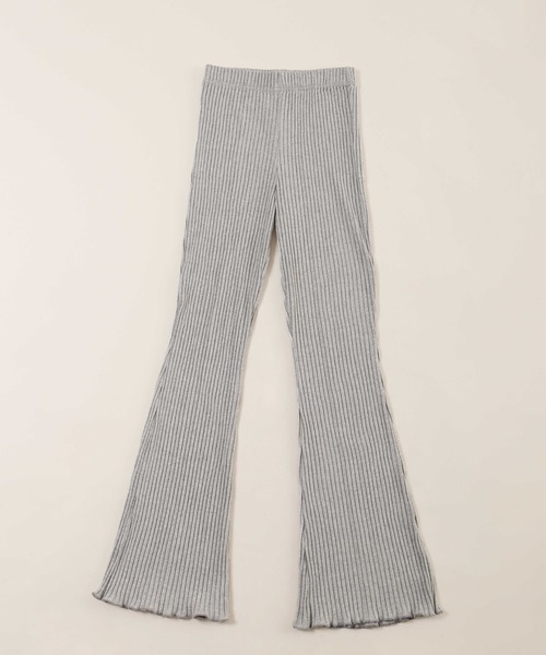 WC(ダブル シー)の「太リブフレアパンツ(その他パンツ・レディース・ブラック/グレー・FREE)」の14枚目の写真