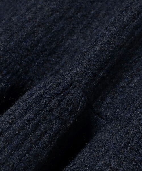 B:MING by BEAMS（ビーミングバイビームス）の「ペプラム ニット（ニット/セーター・レディース・ネイビー/オフホワイト・ONE SIZE）」の18枚目の写真