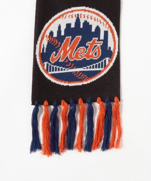 INFIELDER DESIGN(インフィールダーデザイン)の「INFIELDER DESIGN × MLB / MLB STADIUM MUFF(マフラー・メンズ・グレー/ブラック/ネイビー・ONE SIZE)」の7枚目の写真