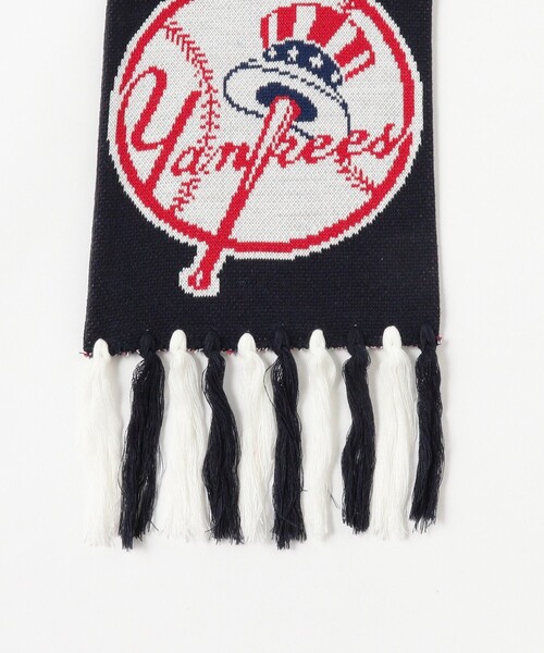 INFIELDER DESIGN(インフィールダーデザイン)の「INFIELDER DESIGN × MLB / MLB STADIUM MUFF(マフラー・メンズ・グレー/ブラック/ネイビー・ONE SIZE)」の9枚目の写真