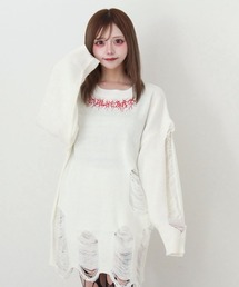 Deviants（ディビアンツ）の「ロゴグランジビッグニット（ニット/セーター）」