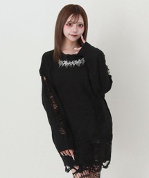 Deviants（ディビアンツ）の「ロゴグランジビッグニット（ニット/セーター）」