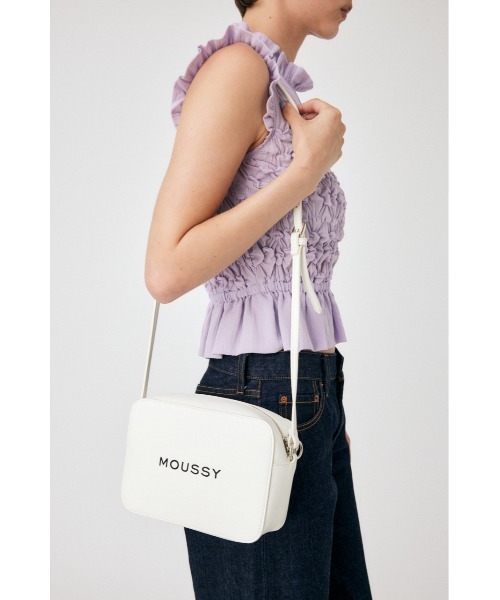 MOUSSY（マウジー）の「SOUVENIR ショルダーバッグ（ショルダーバッグ・レディース・ブラック/ホワイト・FREE）」の15枚目の写真