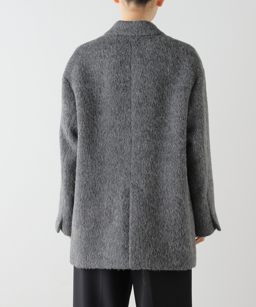 AP STUDIO（エーピーストゥディオ）の「シャギーオーバーサイズコート（その他アウター・レディース・グレー・36/38）」の13枚目の写真