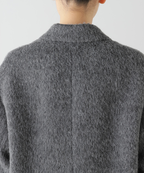 AP STUDIO（エーピーストゥディオ）の「シャギーオーバーサイズコート（その他アウター・レディース・グレー・36/38）」の15枚目の写真