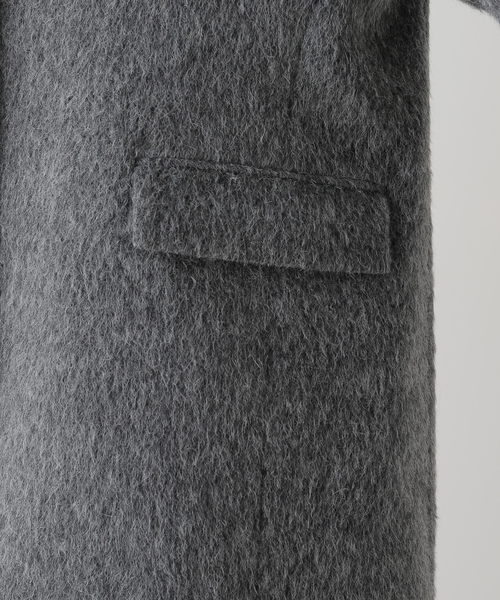 AP STUDIO（エーピーストゥディオ）の「シャギーオーバーサイズコート（その他アウター・レディース・グレー・36/38）」の18枚目の写真