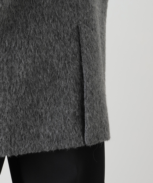AP STUDIO（エーピーストゥディオ）の「シャギーオーバーサイズコート（その他アウター・レディース・グレー・36/38）」の22枚目の写真