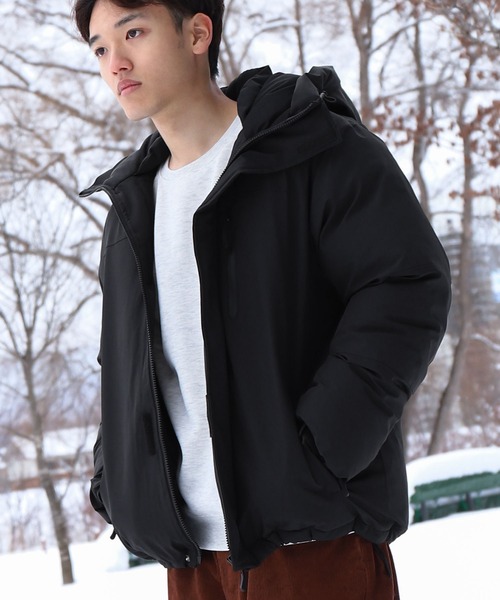 ZIP FIVE（ジップファイブ）の「【ZIP FIVE】 ボリューム ファイバーダウン 中綿 マウンテン ジャケット 撥水 / 防風 / アウター（ダウンジャケット/コート・メンズ・ホワイト/ブラック/グレー/チャコール・MEDIUM/LARGE/X-LARGE）」の18枚目の写真