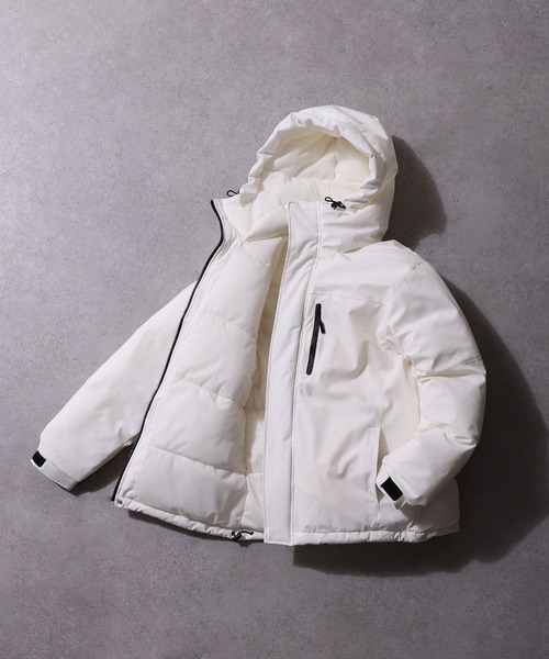 ZIP FIVE（ジップファイブ）の「【ZIP FIVE】 ボリューム ファイバーダウン 中綿 マウンテン ジャケット 撥水 / 防風 / アウター（ダウンジャケット/コート・メンズ・ホワイト/ブラック/グレー/チャコール・MEDIUM/LARGE/X-LARGE）」の21枚目の写真