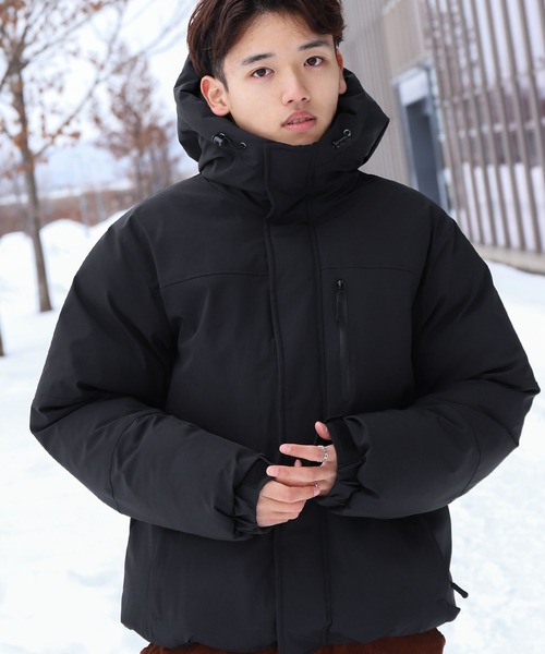 ZIP FIVE（ジップファイブ）の「【ZIP FIVE】 ボリューム ファイバーダウン 中綿 マウンテン ジャケット 撥水 / 防風 / アウター（ダウンジャケット/コート・メンズ・ホワイト/ブラック/グレー/チャコール・MEDIUM/LARGE/X-LARGE）」の19枚目の写真