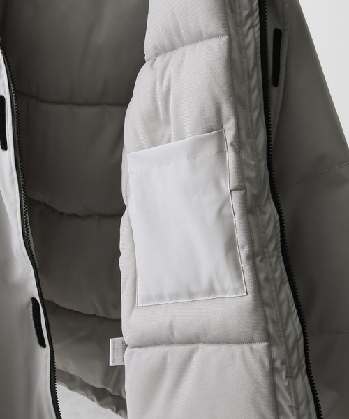 ZIP FIVE（ジップファイブ）の「【ZIP FIVE】 ボリューム ファイバーダウン 中綿 マウンテン ジャケット 撥水 / 防風 / アウター（ダウンジャケット/コート・メンズ・ホワイト/ブラック/グレー/チャコール・MEDIUM/LARGE/X-LARGE）」の10枚目の写真