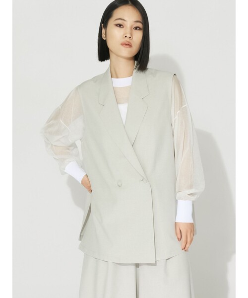 セール】MIDIUMISOLID for Ladies テーラードジレ（ベスト