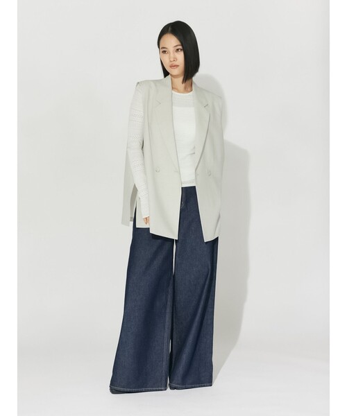 MIDIUMISOLID / ミディウミソリッド MIDIUMISOLID for Ladies テーラードジレ 楽天市場】【SALE 40%OFF】[1-172085]MIDIUMISOLID(ミディウミ