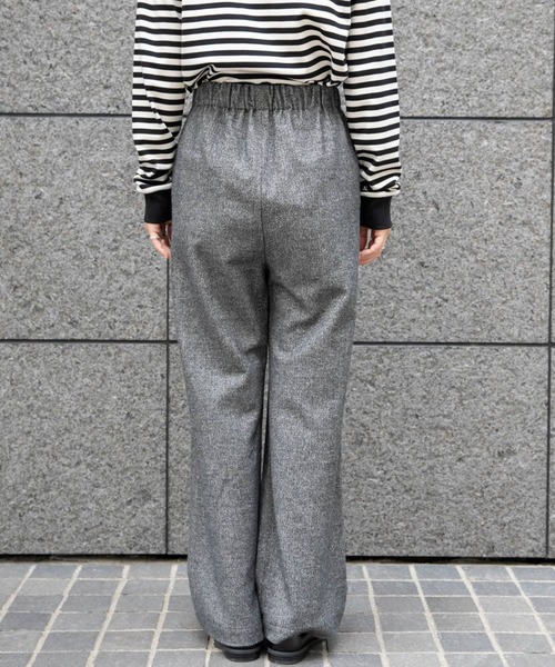 FORK&SPOON（フォークアンドスプーン）の「FORK&SPOON　ブラッシュドパンツ（その他パンツ・レディース・グレー/ブラック/ブラウン・1/2）」の17枚目の写真