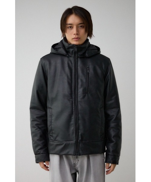 【セール】ネオライアン中綿合皮ブルゾン(ブルゾン)|AZUL BY MOUSSY(アズールバイマウジー) 【セール】ネオライアン中綿合皮ブルゾン(ブルゾン)|AZUL BY MOUSSY(アズールバイマウジー)