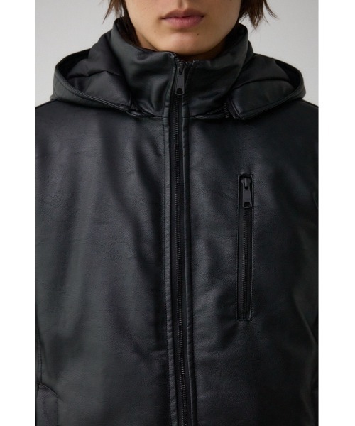 【セール】ネオライアン中綿合皮ブルゾン(ブルゾン)|AZUL BY MOUSSY(アズールバイマウジー) 【セール】ネオライアン中綿合皮ブルゾン(ブルゾン)|AZUL BY MOUSSY(アズールバイマウジー)