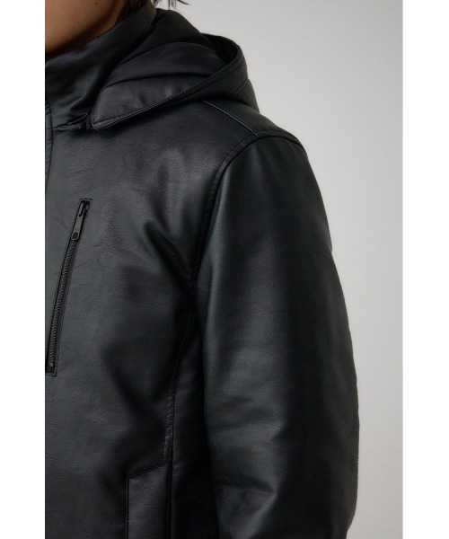 【セール】ネオライアン中綿合皮ブルゾン(ブルゾン)|AZUL BY MOUSSY(アズールバイマウジー) 【セール】ネオライアン中綿合皮ブルゾン(ブルゾン)|AZUL BY MOUSSY(アズールバイマウジー)