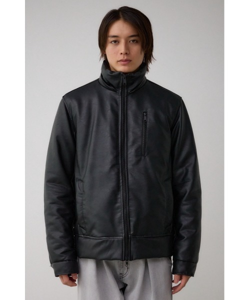 【セール】ネオライアン中綿合皮ブルゾン(ブルゾン)|AZUL BY MOUSSY(アズールバイマウジー) 【セール】ネオライアン中綿合皮ブルゾン(ブルゾン)|AZUL BY MOUSSY(アズールバイマウジー)