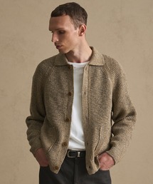 PUBLIC TOKYO | メランジポロカーディガン(カーディガン/ボレロ)