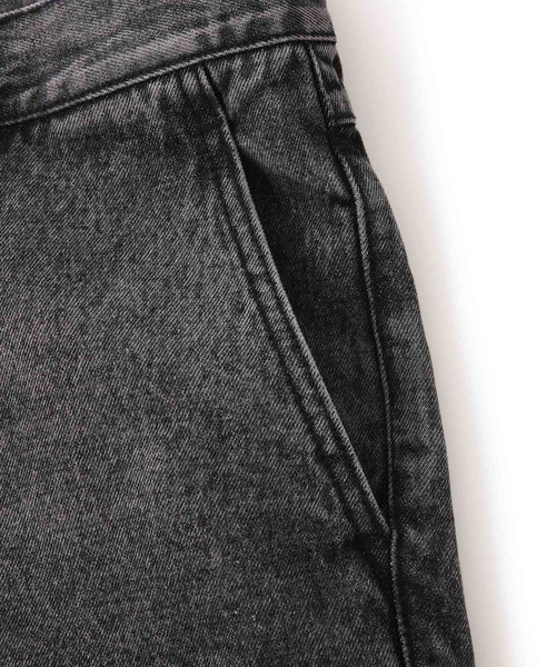 JUNRED（ジュンレッド）の「マルチポケットデニムカーゴパンツ（デニムパンツ・メンズ・ブラック/ダークブラウン・L/M/S）」の8枚目の写真