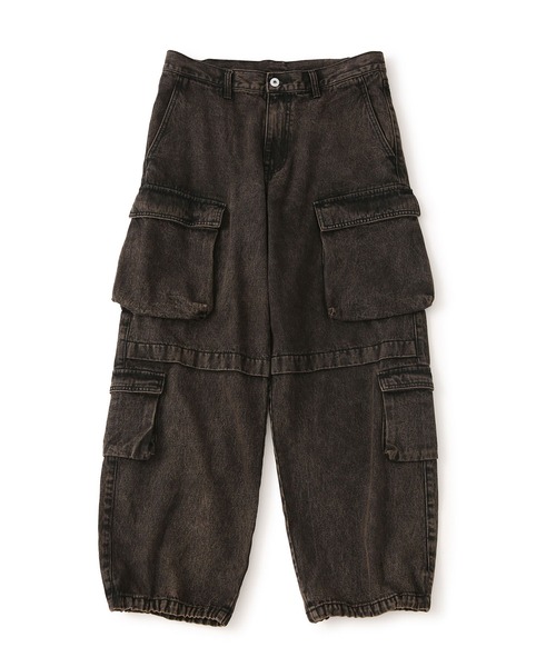セール】マルチポケットデニムカーゴパンツ（デニムパンツ）｜JUNRED