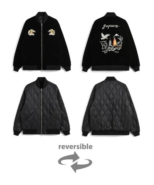 TAION(タイオン)の「REVERESIBLE SKAJANDOWN JACKET JK04JS(ダウンジャケット/コート・メンズ・ブラック・XX-LARGE/X-LARGE/LARGE/MEDIUM/3)」の7枚目の写真