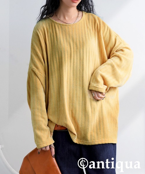 antiqua（アンティカ）の「コーデュロイニュアンストップス（その他トップス・レディース・ブルー/イエロー/ブラック・ONESIZE）」の13枚目の写真
