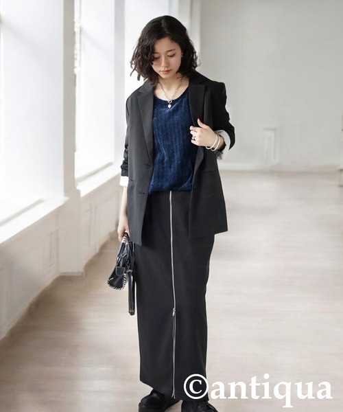 antiqua（アンティカ）の「コーデュロイニュアンストップス（その他トップス・レディース・ブルー/イエロー/ブラック・ONESIZE）」の11枚目の写真