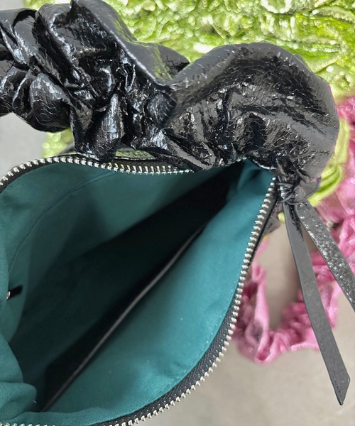 SANSeLF(サンセルフ)の「Se メタリックシャーリングバッグ【SANSeLF】 sana24a015(ハンドバッグ・レディース・ブラック/ライトグリーン/ピンク・FREE)」の22枚目の写真