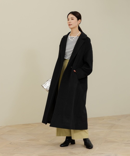Elura（エルーラ）の「スペリオルウールロングコート/133704