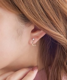 Phoebe（フィービィー）の「【K10】ウォーターパールドロップイヤリング/BOX付き（イヤリング）」