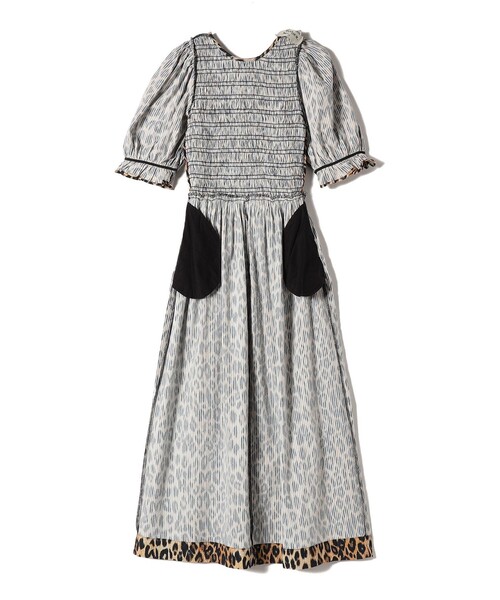 SHIPS（シップス）の「DAMSON MADDER:BLUEBELLE MIDI DRESS