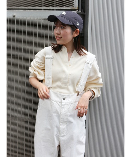 NEW ERA(ニューエラ)の「NEW ERA別注 UNロゴキャップ(キャップ・レディース・ブルー/チャコールグレー/ピンク/オフホワイト・FREE)」の16枚目の写真