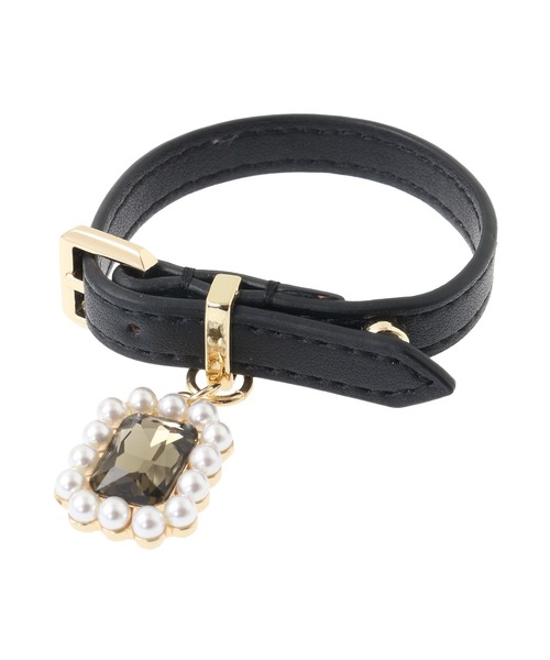 Maison de FLEUR(メゾンドフルール)の「パールビジューブレスレット(ブレスレット・レディース・サックスブルー/ブラック/ピンク系その他3・FREE)」の7枚目の写真