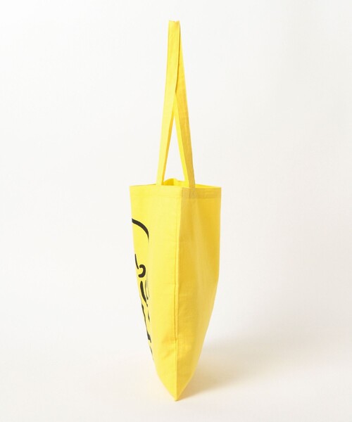 TOKYO CULTUART by BEAMS（トウキョウカルチャートバイビームス）の「白根ゆたんぽ / YUROOM TOTE BAG（トートバッグ・メンズ・ラベンダー/イエロー・ONE SIZE）」の3枚目の写真