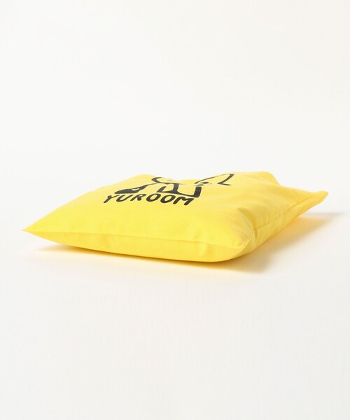 TOKYO CULTUART by BEAMS（トウキョウカルチャートバイビームス）の「白根ゆたんぽ / YUROOM TOTE BAG（トートバッグ・メンズ・ラベンダー/イエロー・ONE SIZE）」の7枚目の写真