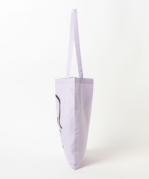 TOKYO CULTUART by BEAMS（トウキョウカルチャートバイビームス）の「白根ゆたんぽ / YUROOM TOTE BAG（トートバッグ・メンズ・ラベンダー/イエロー・ONE SIZE）」の9枚目の写真