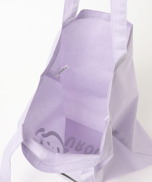 TOKYO CULTUART by BEAMS（トウキョウカルチャートバイビームス）の「白根ゆたんぽ / YUROOM TOTE BAG（トートバッグ・メンズ・ラベンダー/イエロー・ONE SIZE）」の12枚目の写真