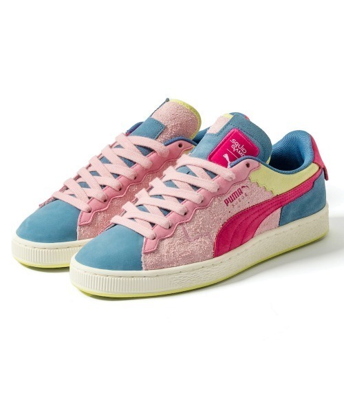 PUMA◆イカゲームスエード コラボ 399428-01 韓国人気 国内12月12日発売予定】 イカゲーム × プーマ スウェード 