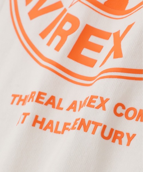 AVIREX(アヴィレックス)の「CIRCLE LOGO T-SHIRT "QUEENS BRIDGE" / サークルロゴ 半袖Tシャツ / AVIREX / アヴィレックス(Tシャツ/カットソー・メンズ・ホワイト/ブラック/ブルーグレー・MEDIUM/LARGE/X-LARGE/XX-LARGE)」の6枚目の写真